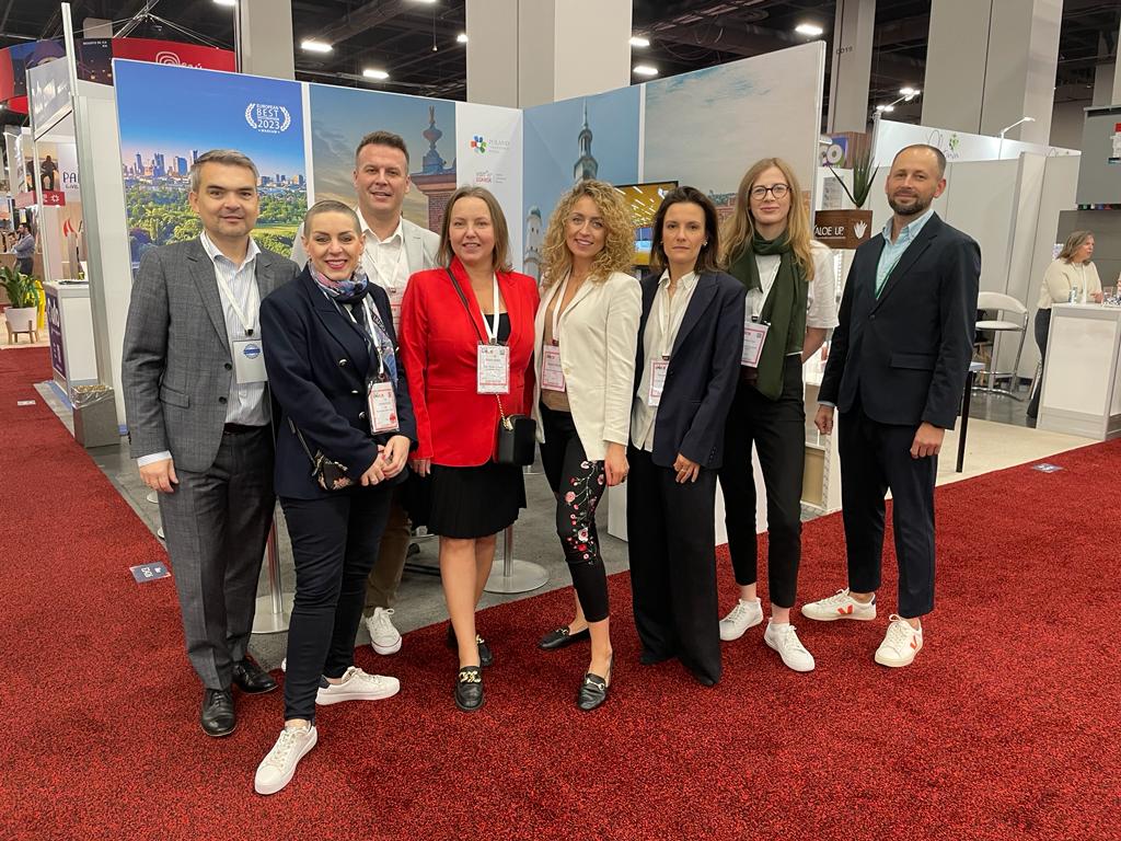 imex-america-2023-poland-convention-bureau-booth-las-vegas