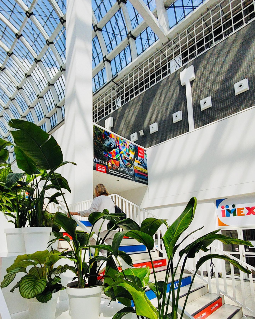 IMEX Frankfurt mobile photography Poland stairs 