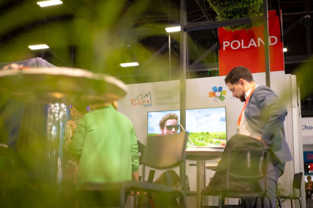 IMEX America Poland booth